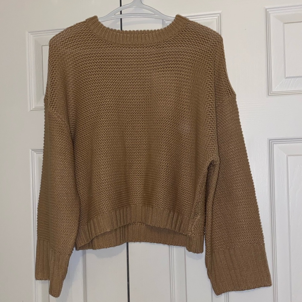 Nasty Gal Cream Sweater